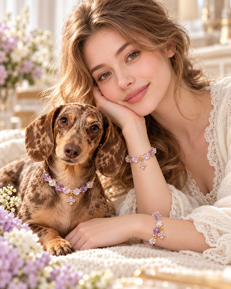 Lavender Garden-Pet & Owner Matching Series