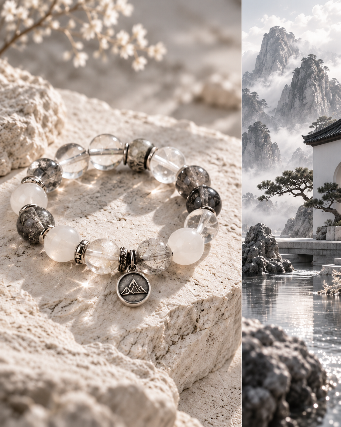Gilded Peaks · Metal Element Bracelet