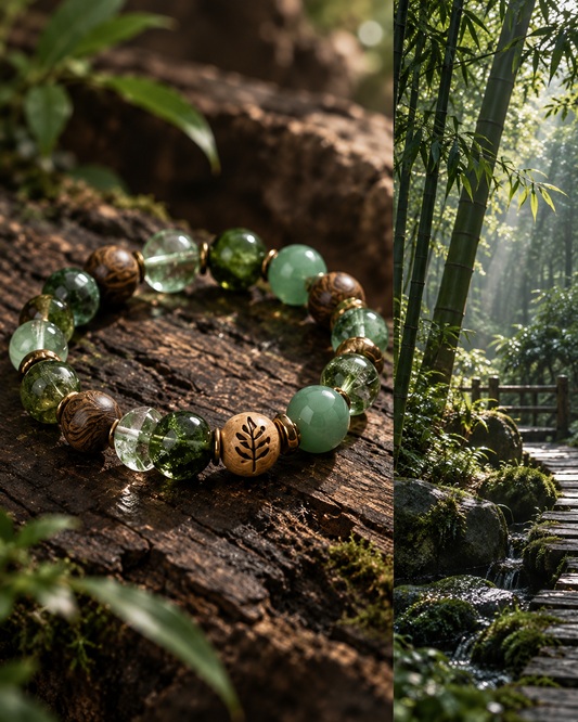 Verdant Growth · Wood Element Bracelet